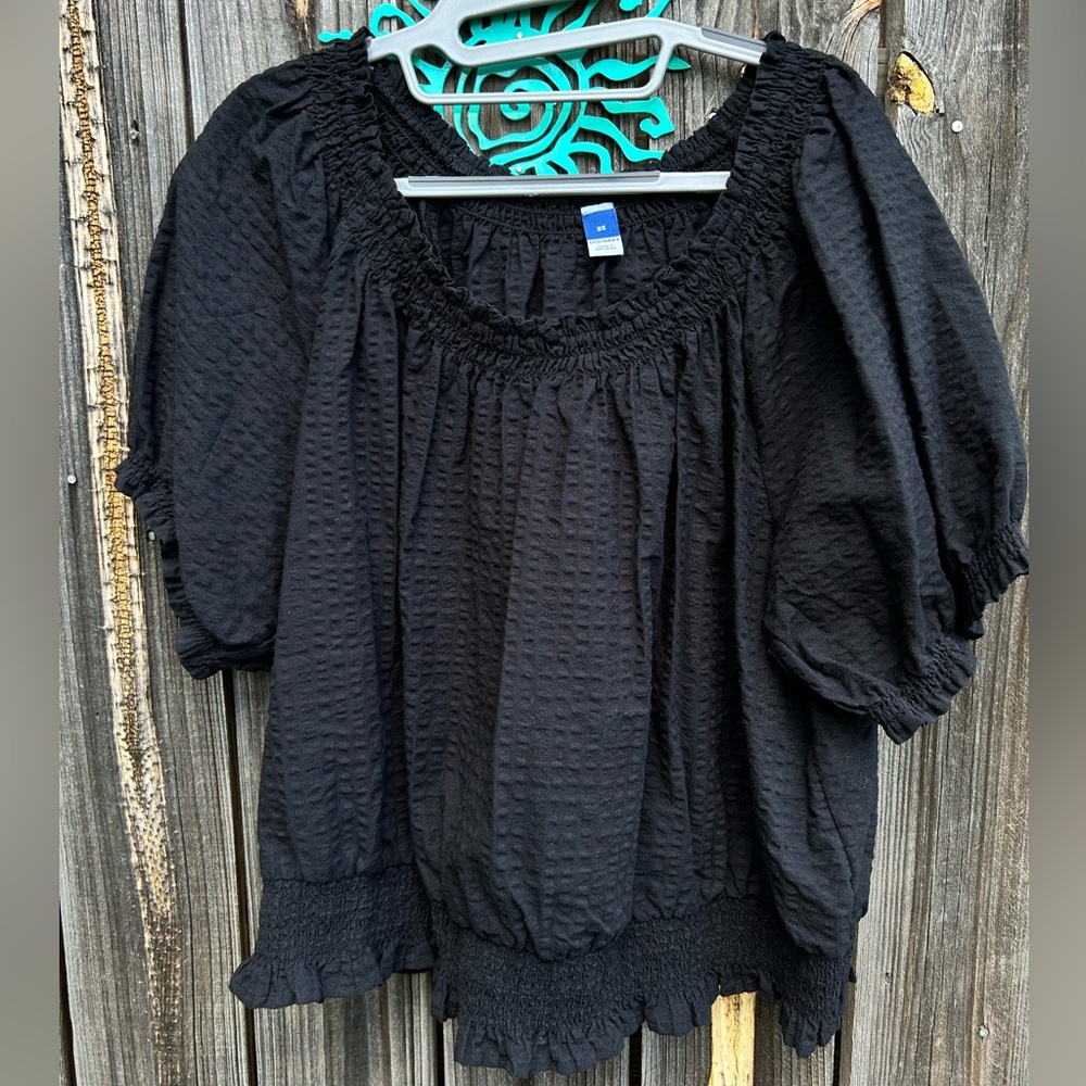 Old Navy Black Blouse